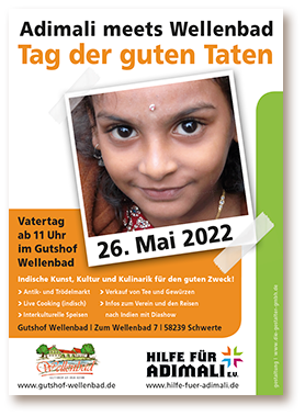 Adimali meets Wellenbad – Tag der guten Taten an Christi Himmelfahrt – 26.05.2022