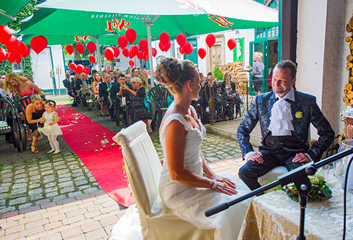 Hochzeit im Gutshof Wellenbad